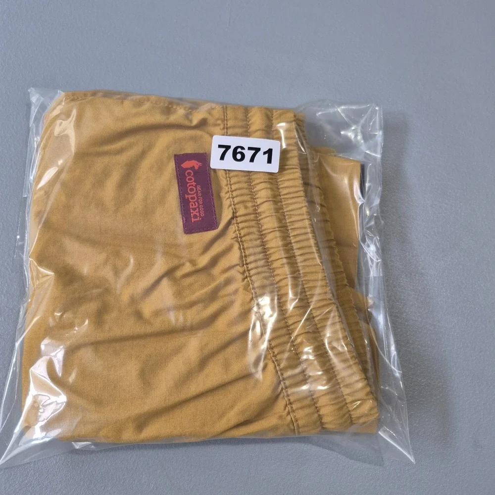 Cotopaxi Shorts Women Small Mustard Yellow Salto Ripstop Hiking Granola Girl